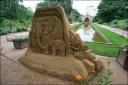 Фестиваль песчаной скульптуры в Ботаническом саду МГУ. Фото Алексея Юшенкова
