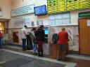 На Рижском вокзале есть терминал для покупки билетов