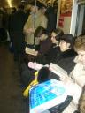 Пассажиры московского метро - самые читающие в мире